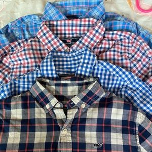 Vineyard Vines boys button down tops